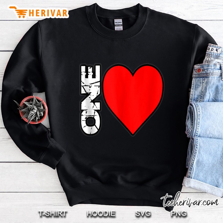 One Love HeartVersion Sweatshirt