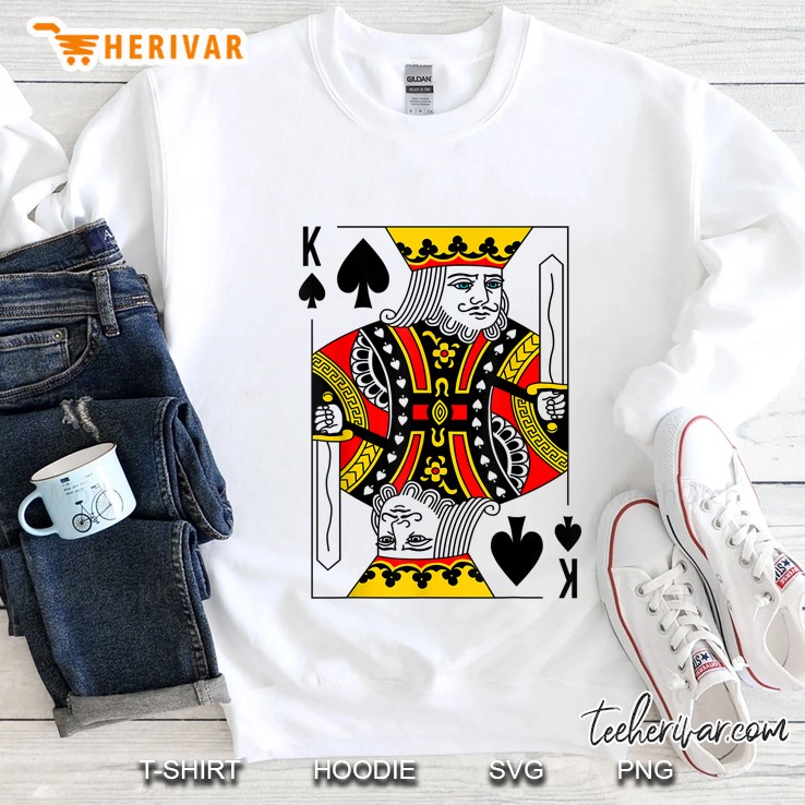 The Original King Of Spades White Version Sweatshirt