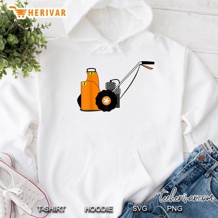Snow Blower Winter Weather Blizzard Hoodie