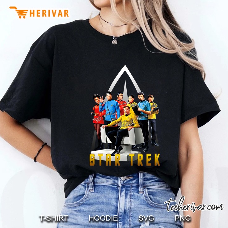 Star Trek Characters Ladies Tee