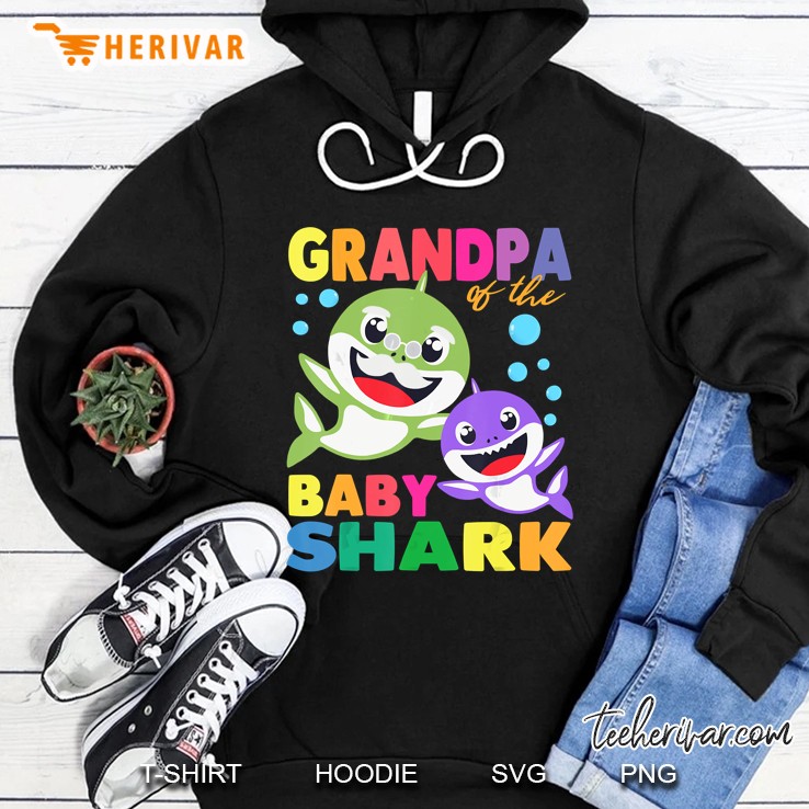 Grandpa Of The Baby Shark Hoodie