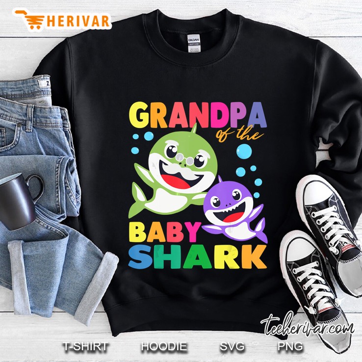 Grandpa Of The Baby Shark Sweatshirt
