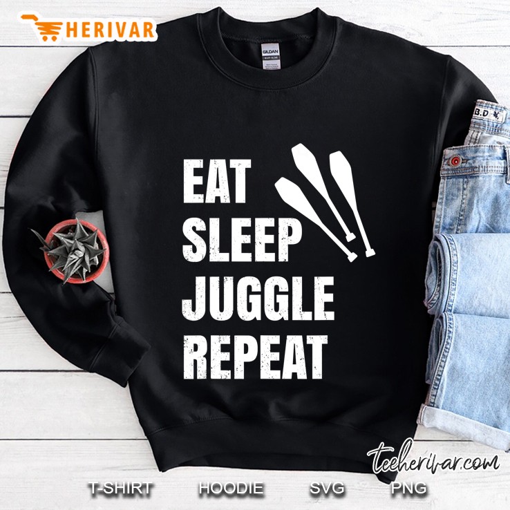 Eat Sleep Juggle Repeat Sweatshirt