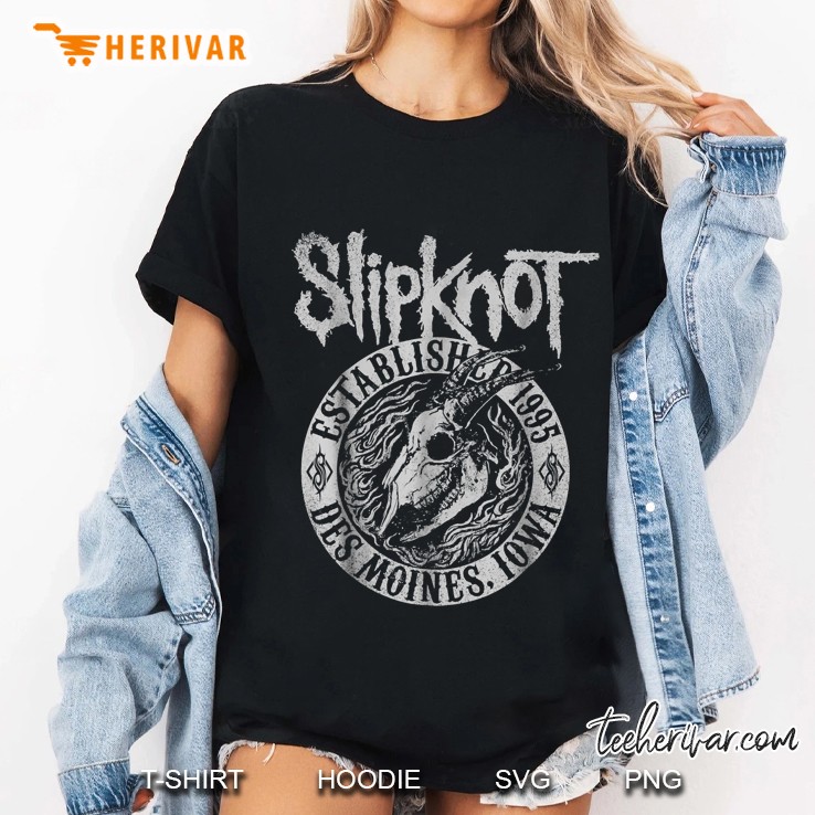 Slipknot Iowa Skull 1995 Ladies Tee