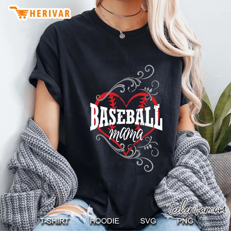 Baseball For Moms Ladies Tee