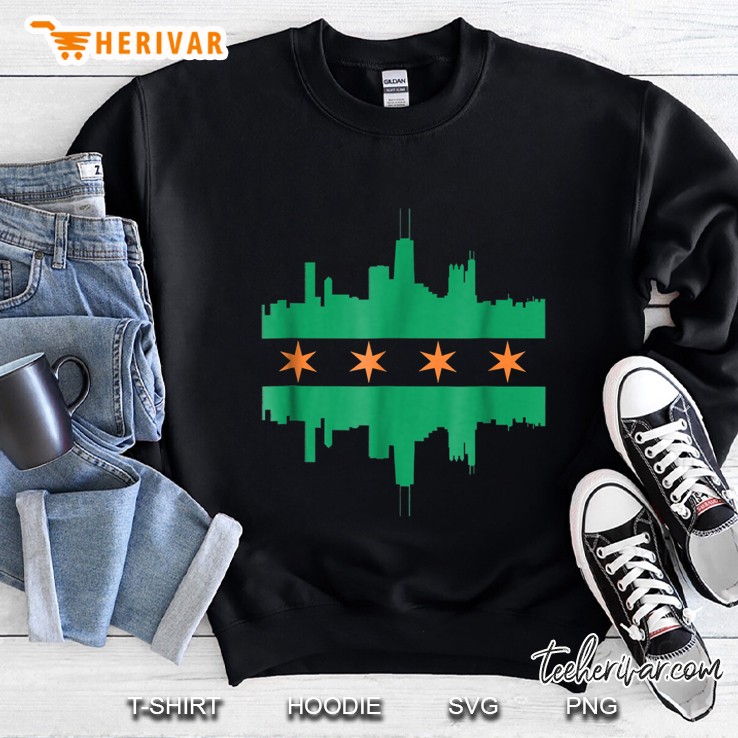 Chicago Irish Skyline Sweatshirt