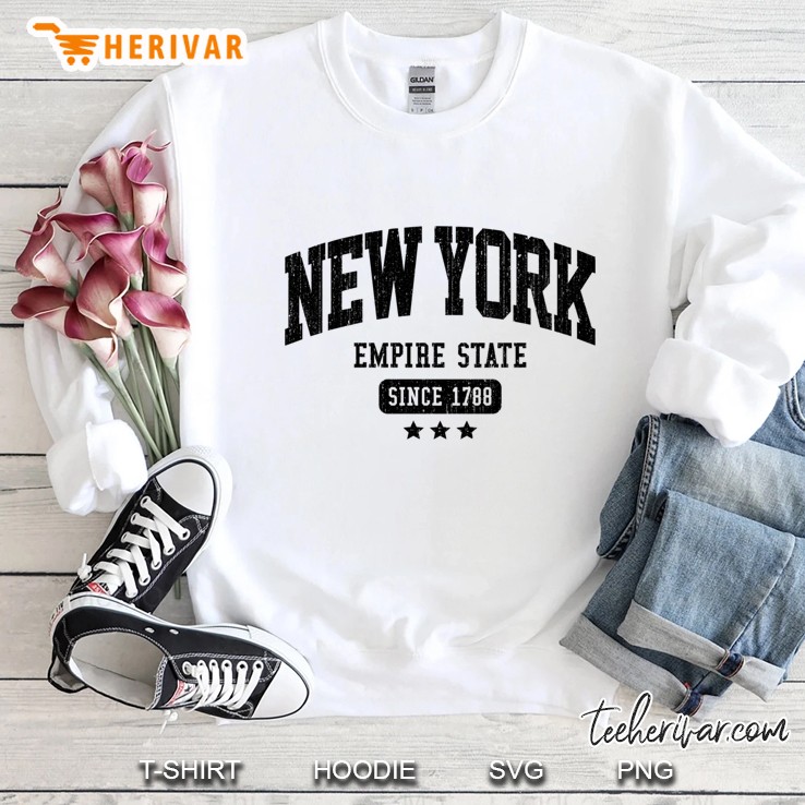Vintage New York Empire State Since 1788 Sweatshirt