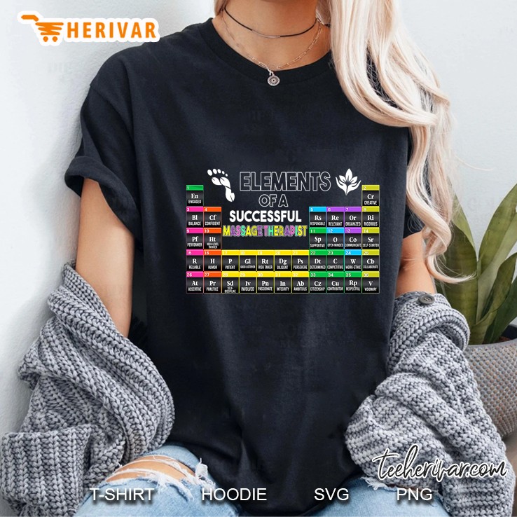 Elements Of A Successful Massage Therapist Ladies Tee