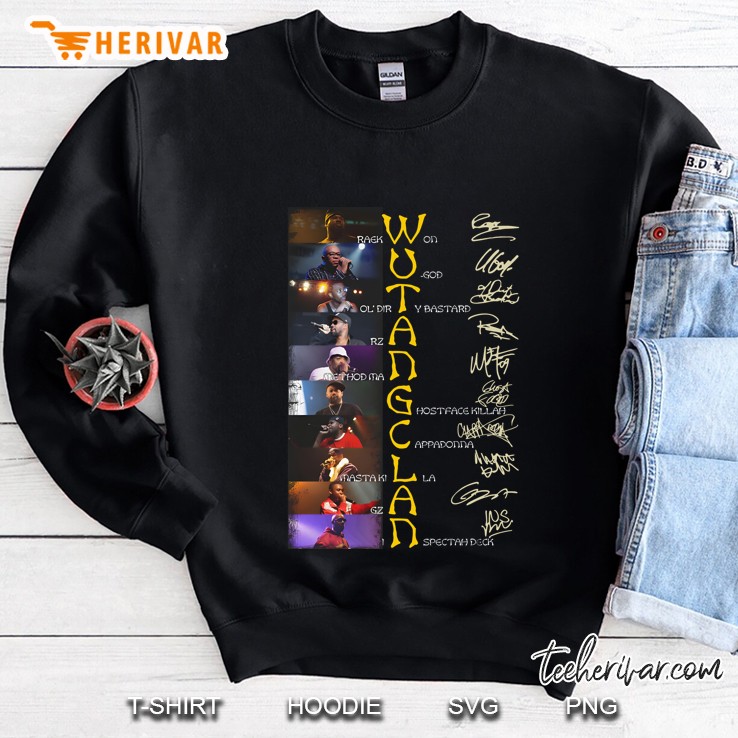 Wu Tang Clan Members Signature Sweatshirt