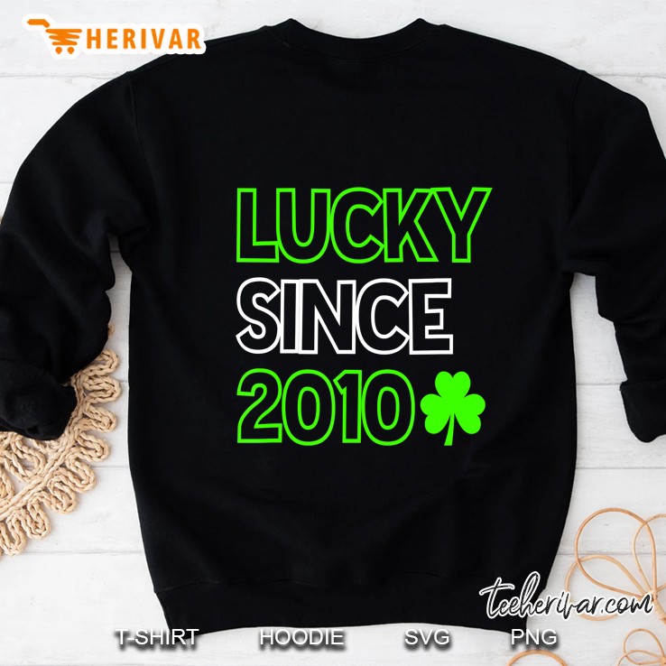 Lucky Since 2010 Shamrock Version Sweatshirt