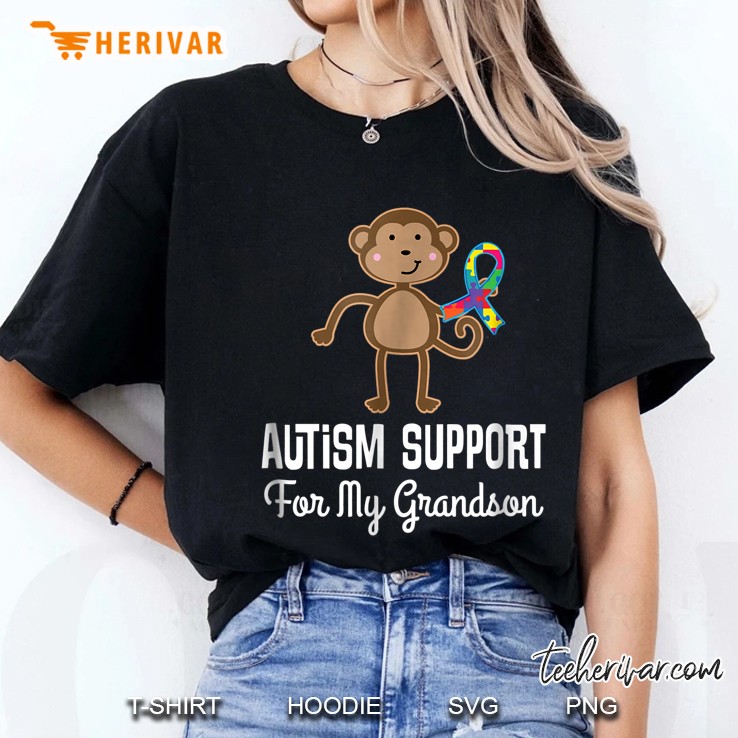Autism Support Ribbon Ladies Tee