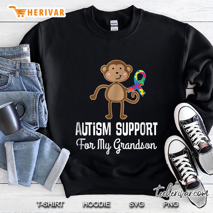 Autism Support Ribbon Sweatshirt