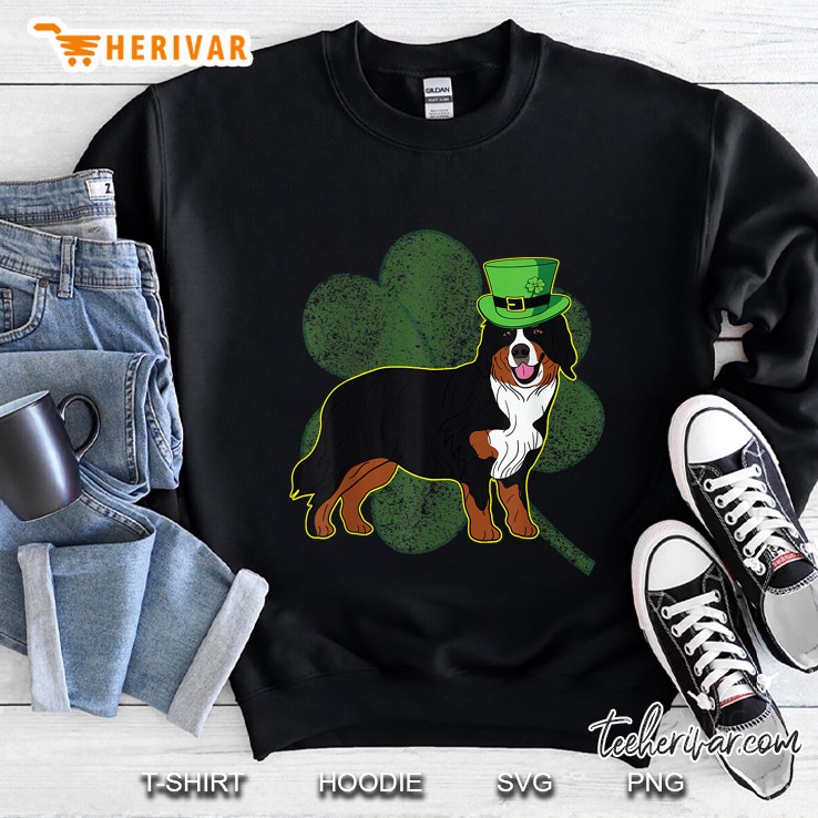 Bernese Mountain St Paddy Day Sweatshirt
