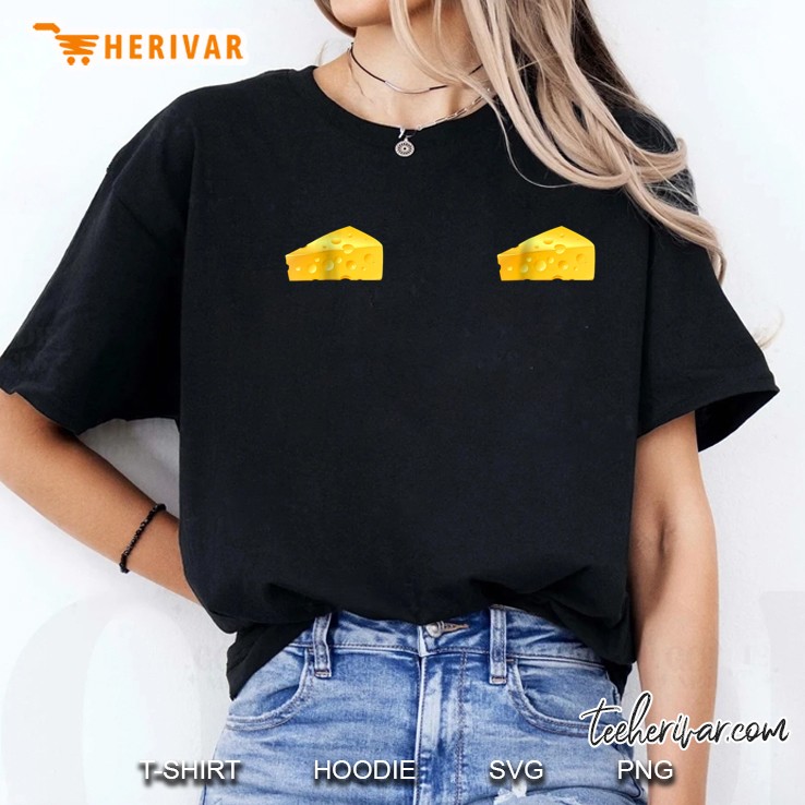 Cheese Boobs Ladies Tee