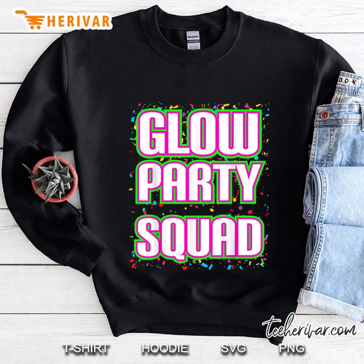 Glow Party Squad Sweatshirt