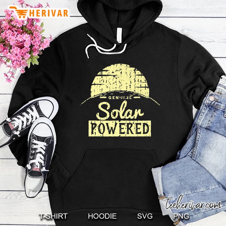 Genuine Solar Powered Sunset Grunge Version Hoodie