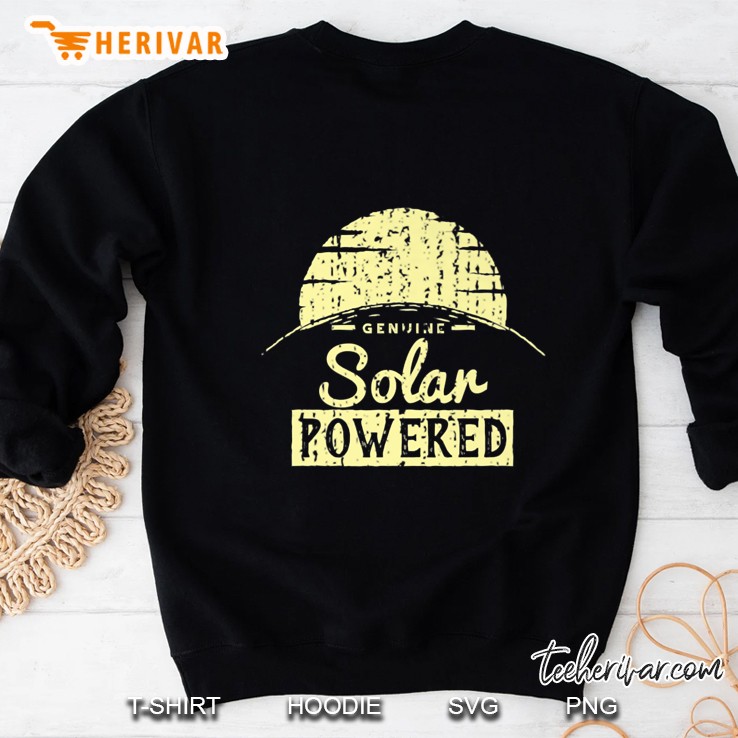 Genuine Solar Powered Sunset Grunge Version Sweatshirt
