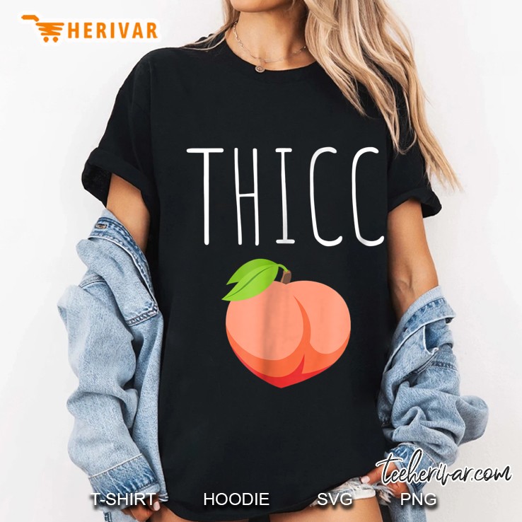 Thicc Peach Ladies Tee