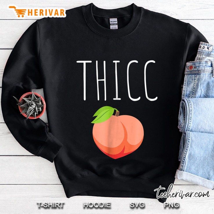 Thicc Peach Sweatshirt