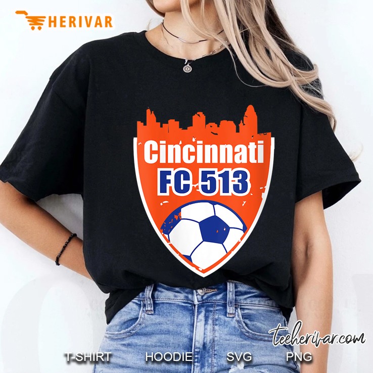 Cincinnati Soccer Fc 513 Ladies Tee
