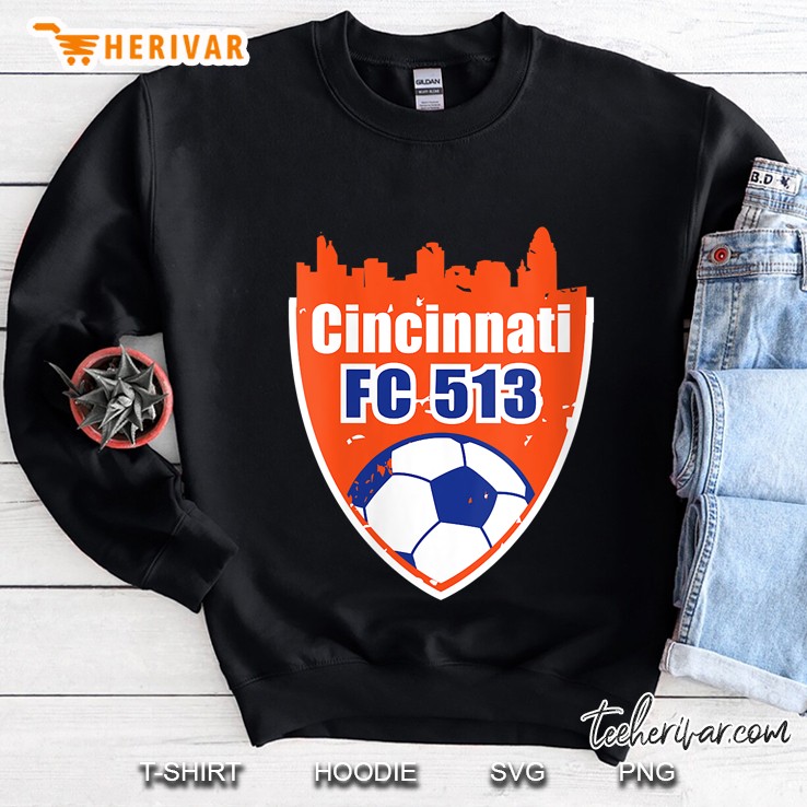 Cincinnati Soccer Fc 513 Sweatshirt