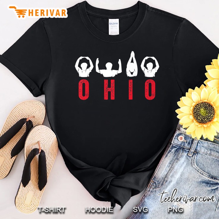 Ohio State Shirt Cute Proud To Be Ohioan Letters Root Premium Shirt