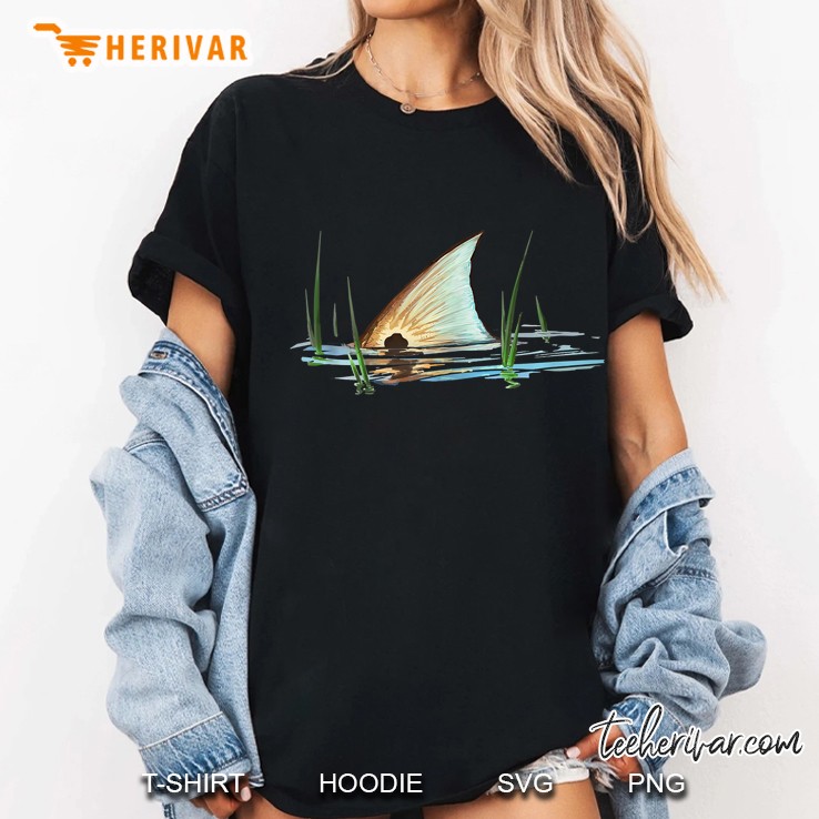 Tailing Redfish Red Drum Fish Ladies Tee