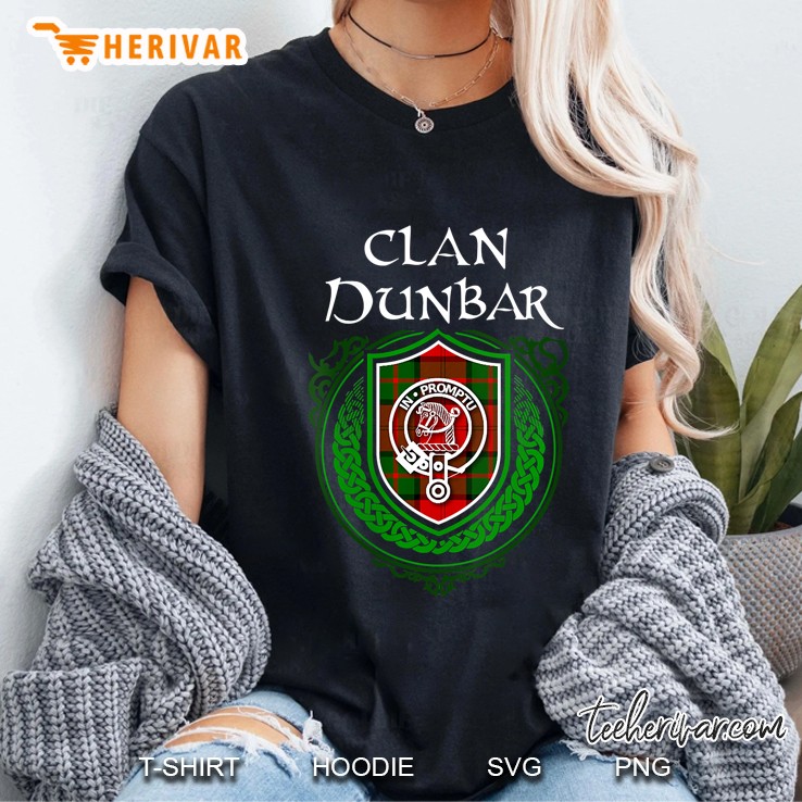 Clan Dunbar Scottish Clan Tartan Ladies Tee