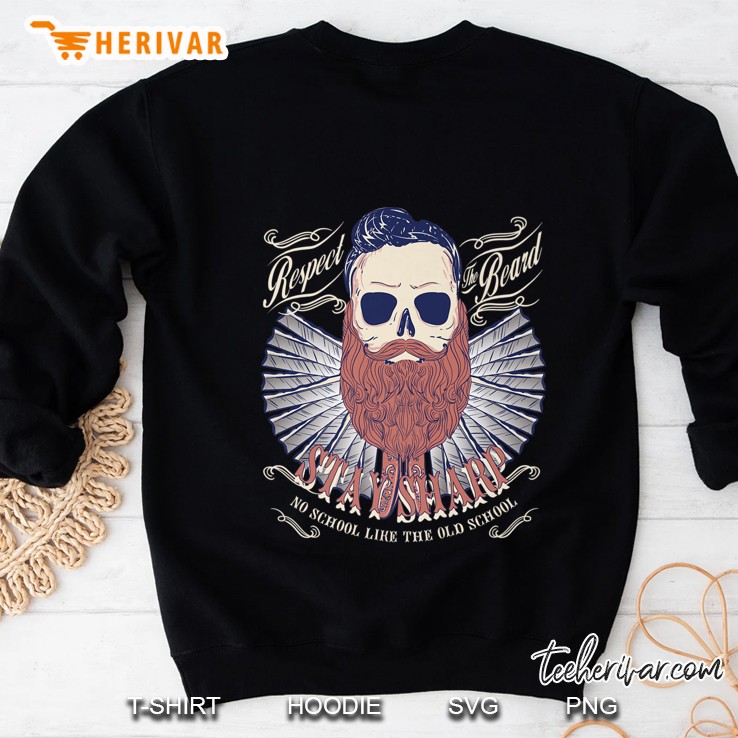 Barber Hair Salon Beard Grooming Kit Hipster Sweatshirt