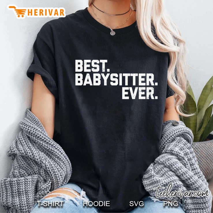 Best Babysitter Ever Ladies Tee