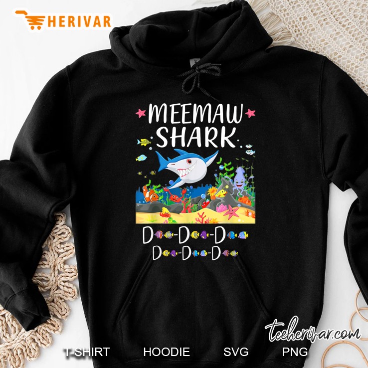 Meemaw Shark Doo Doo Doo Hoodie