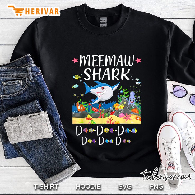 Meemaw Shark Doo Doo Doo Sweatshirt