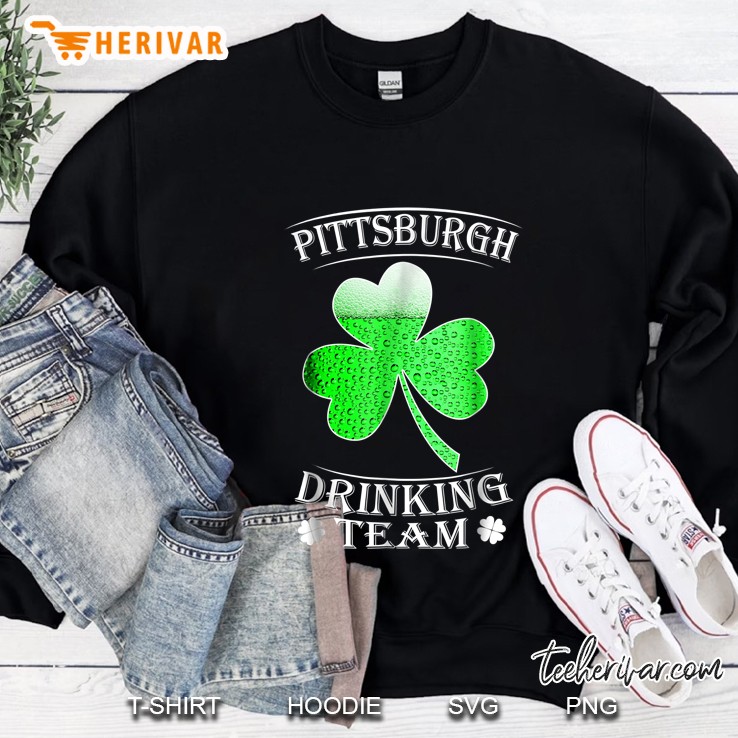 Pittsburgh Drinking Team Shamrock Version Sweatshirt