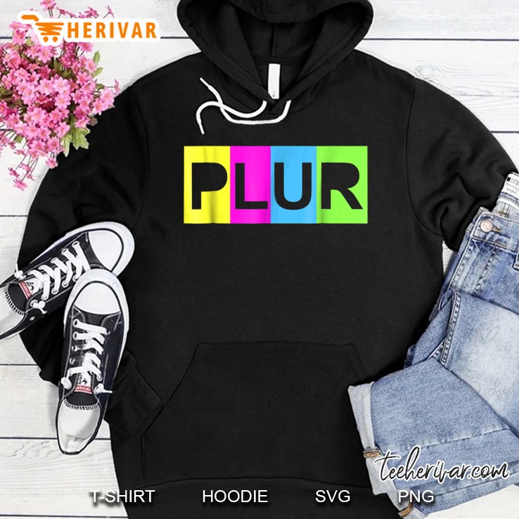 Plur Peace Love Unity Respect Hoodie