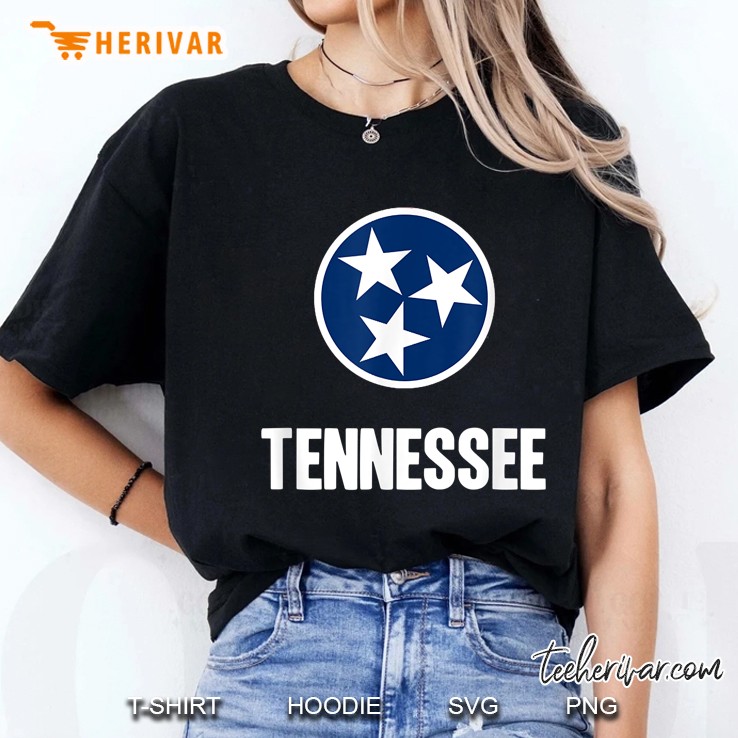Tn Tennessee Flag Ladies Tee