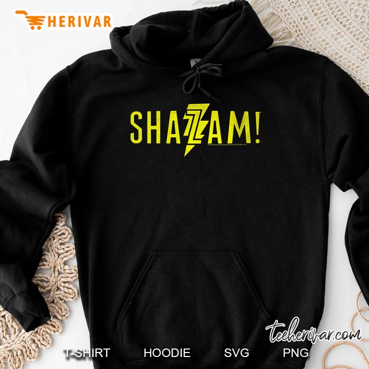Shazam Movie Simple Logo Hoodie