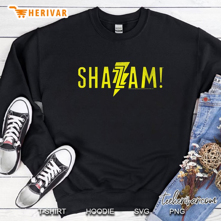 Shazam Movie Simple Logo Sweatshirt