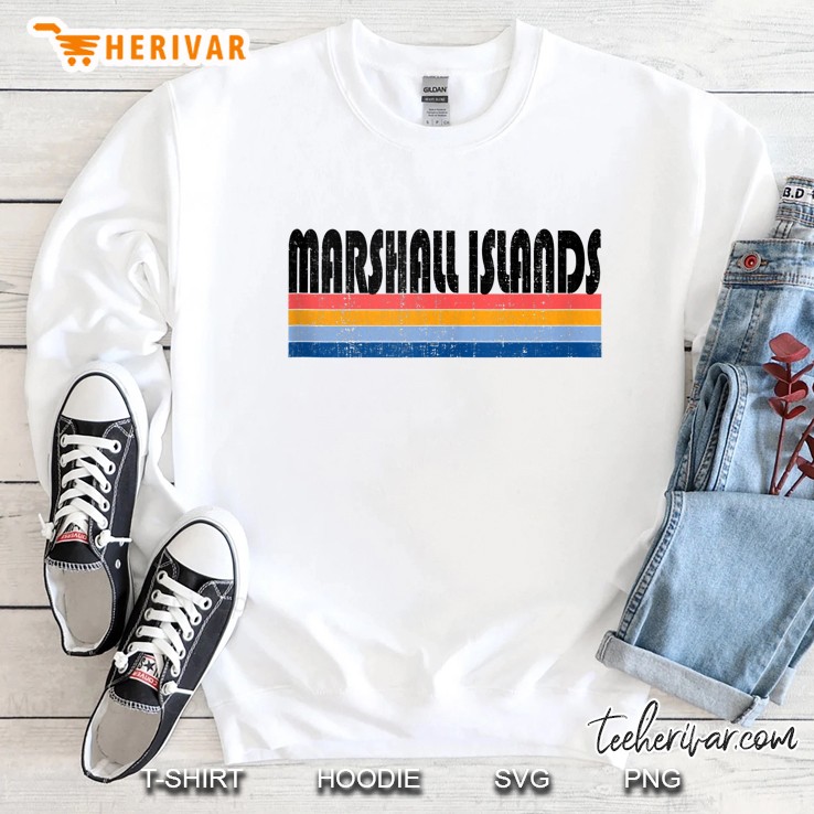 Vintage 70s 80s Style Marshall Islands Sweatshirt