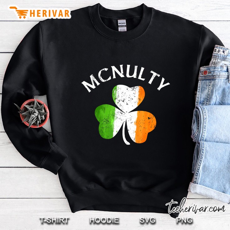 Mcnulty Irish Flag Shamrock Version Sweatshirt