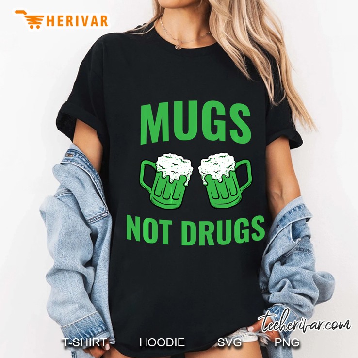 Mugs Not Drugs Version2 Ladies Tee