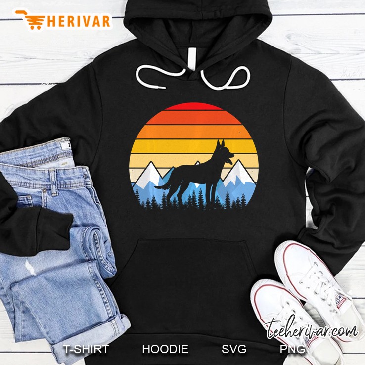 Vintage Belgian Malinois Hoodie