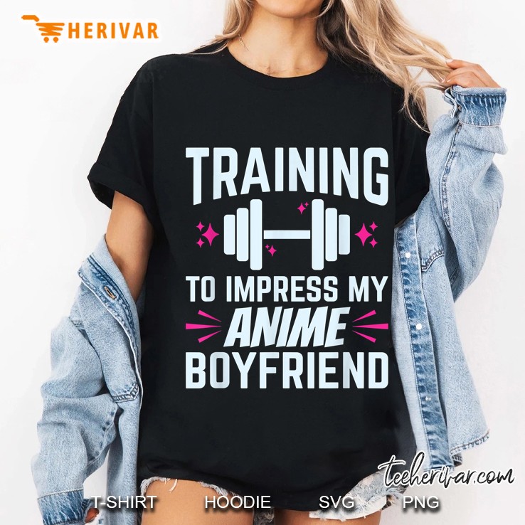 Training To Impress My Anime Boyfriend Ladies Tee