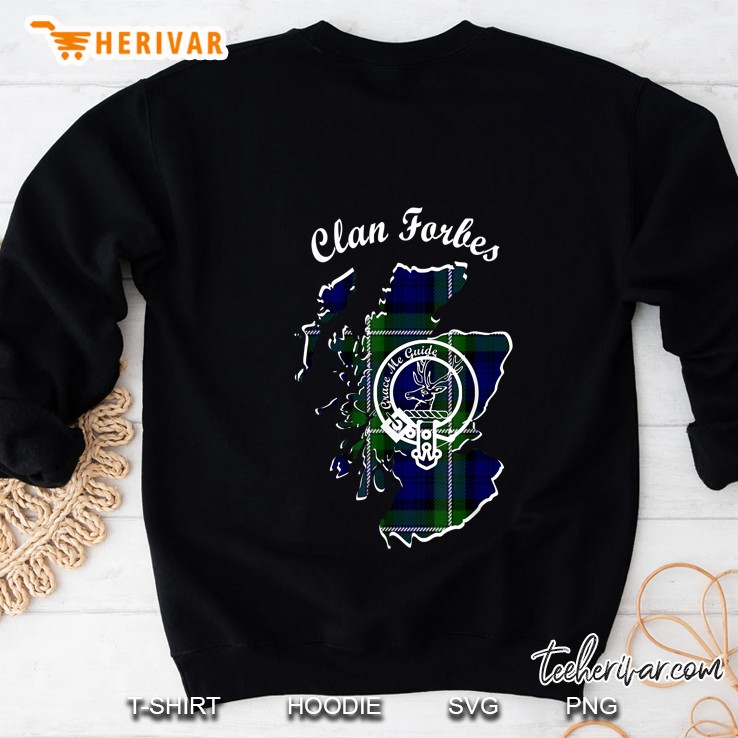 Clan Forbes Scottish Tartan Badge Crest Sweatshirt