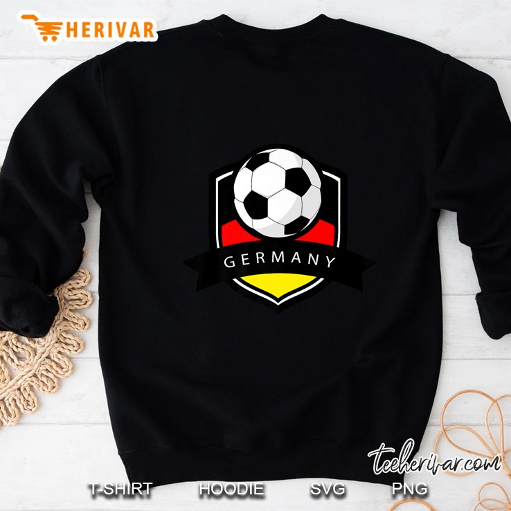 Germany Soccer Ball German Flag Version Sweatshirt