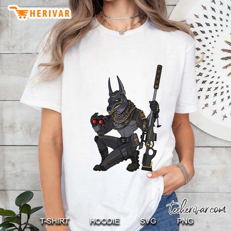 Anubis Sniper Soldier Veteran Airsoft Ladies Tee
