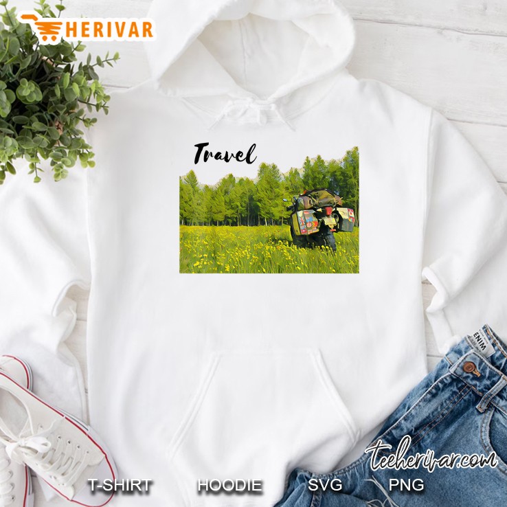 Motorcycle Travel Triumph Adventure Bike Moto Hoodie