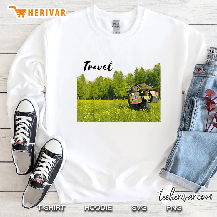 Motorcycle Travel Triumph Adventure Bike Moto Sweatshirt