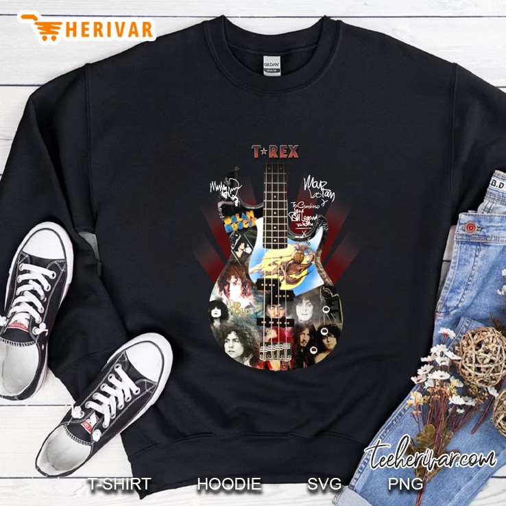 T-Rex Rock Band Guitar Version Sweatshirt