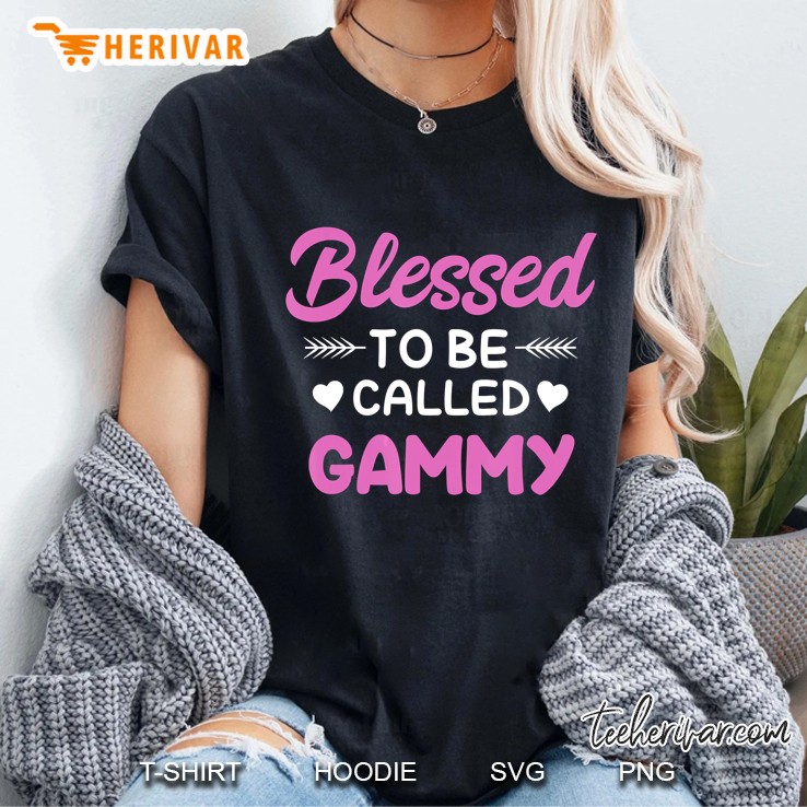 Blessed To Be Called Gammy Ladies Tee