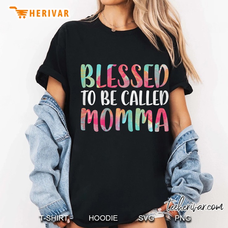 Blessed To Be Called Momma Ladies Tee